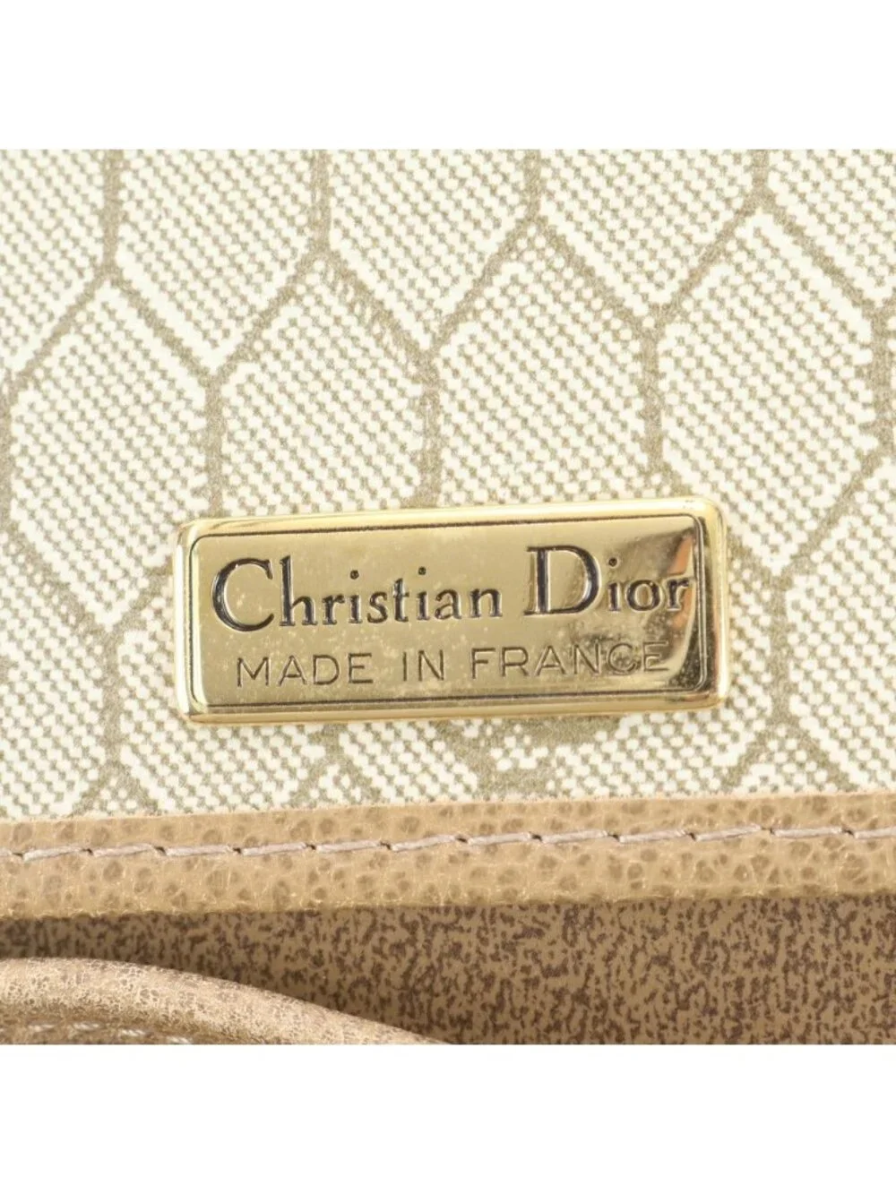 Dior Vintage Leather Shoulder Bag